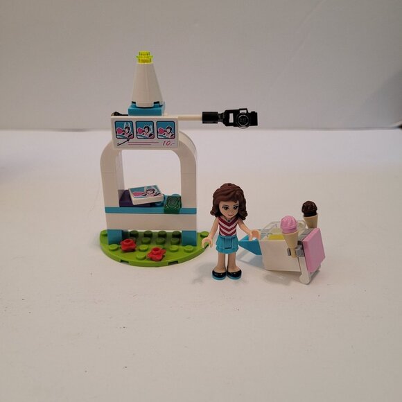 Lego Friends Amusement Park Space Ride Building Set 41128 With Instructions - Picture 3 of 4